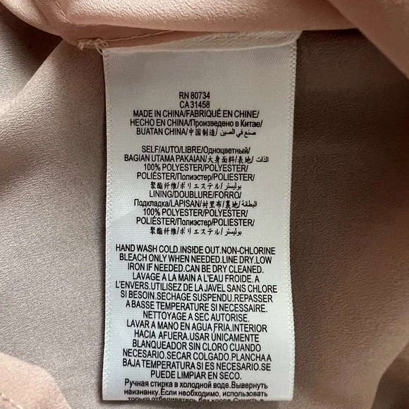 NWT BCBGMaxAzria “CONSTANTINE” Pink & Blue Pleated Maxi Dress – Size XXS - Picture 16 of 17